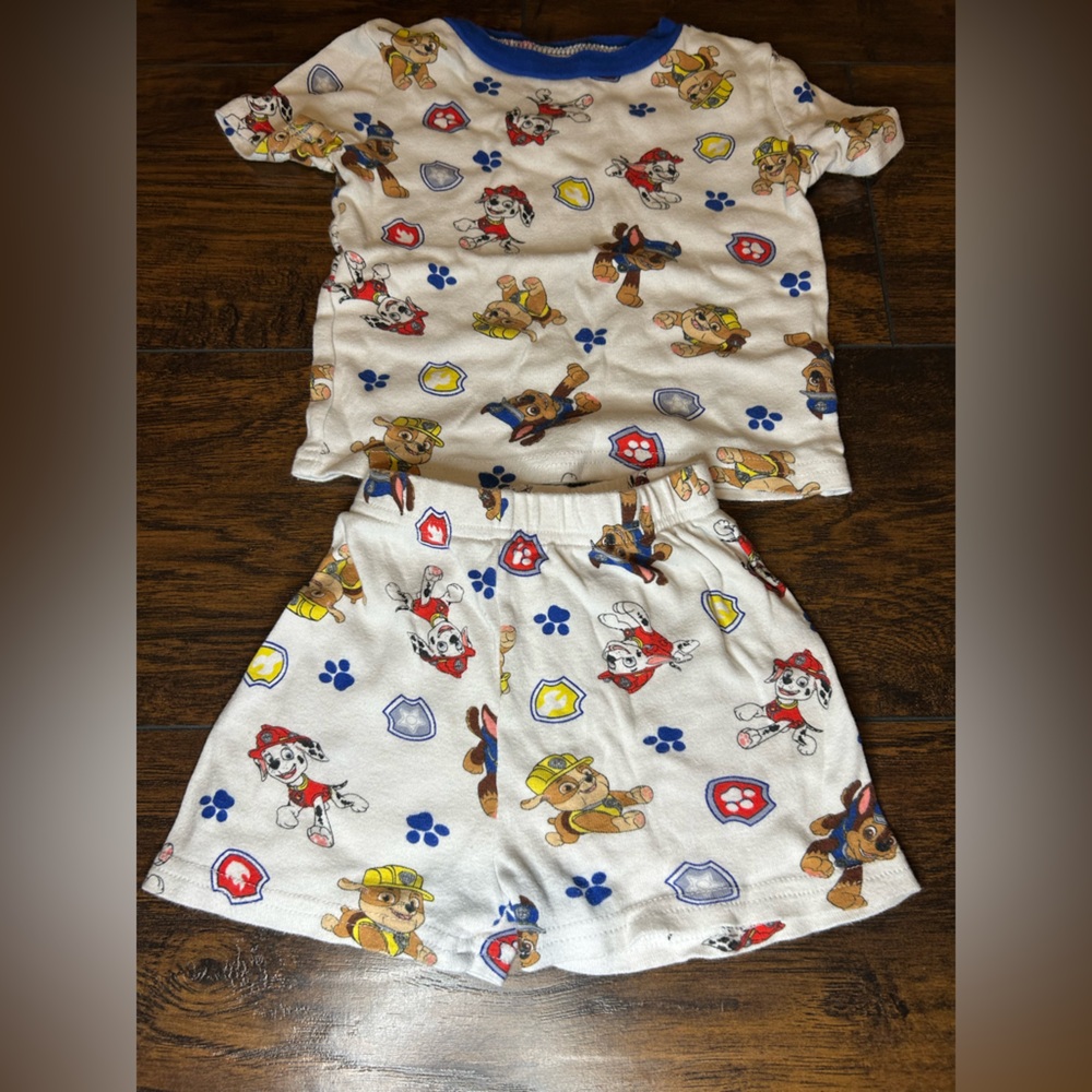 Nickelodeon Paw Patrol short sleeve and short pajamas - 4T